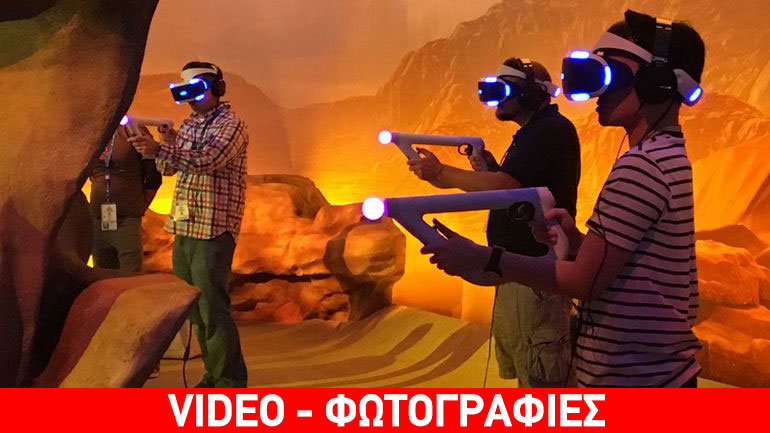 Νέες συναρπαστικές VR εμπειρίες στο PlayStation Area στο Golden Hall!