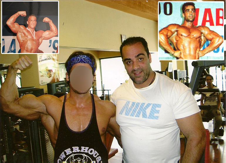 Αγαπημένη ασχολία του Βασίλη Γρίβα το body building