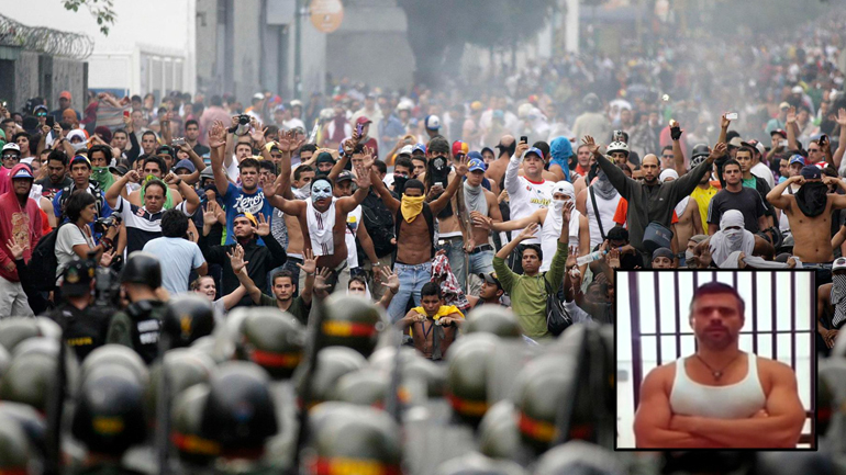 Η Βενεζουέλα στις φλόγες Η Βενεζουέλα στις φλόγες