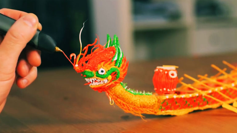 3Doodler: Ζωγράφισε στις τρεις διαστάσεις με το στυλό – 3D printer!