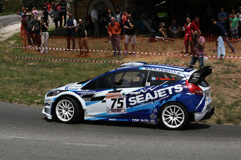 Το Ford Fiesta WRC του 'Mario' αποδίδει 555 ίππους και συμμετέχει στην κατηγορία Formula Saloon