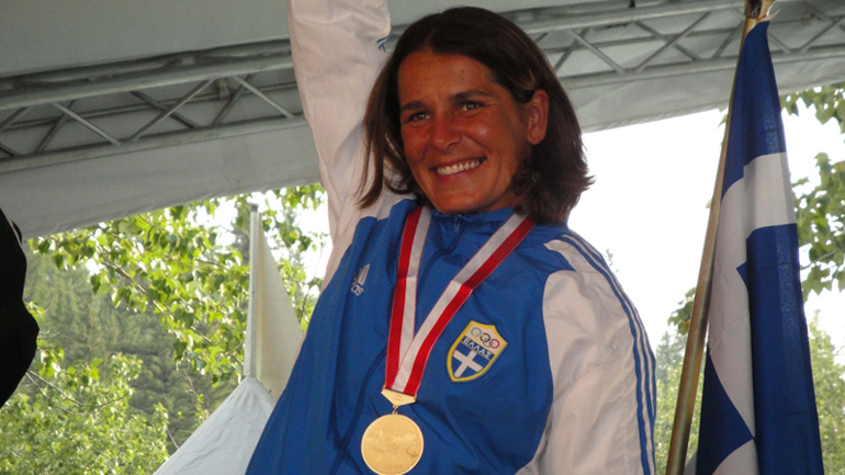 Η Αγγελική Ανδριοπούλου στο International Hall of Fame Θαλασσίου Σκι