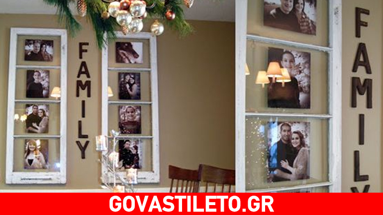 Φτιάξτε πρωτότυπες κορνίζες από… παλιά παράθυρα!