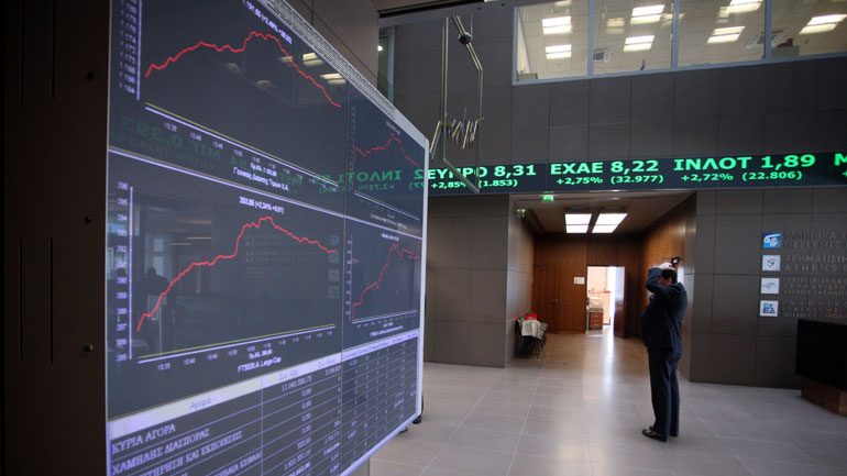Ήπια πτωτικά το Χρηματιστήριο Αθηνών