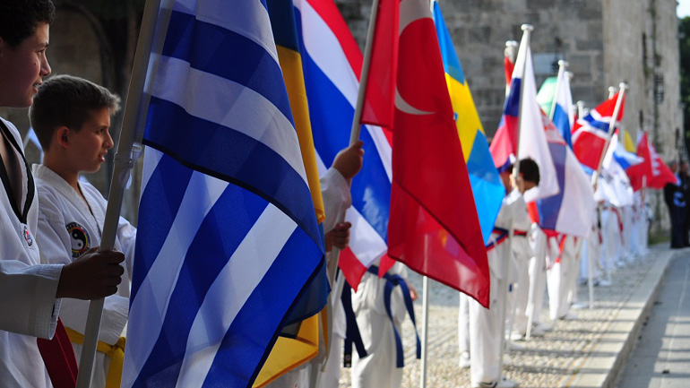 Με ένα ηχηρό μήνυμα ειρήνης η Τελετή Έναρξης του 1ου WTF Παγκοσμίου πρωταθλήματος Taekwondo Beach