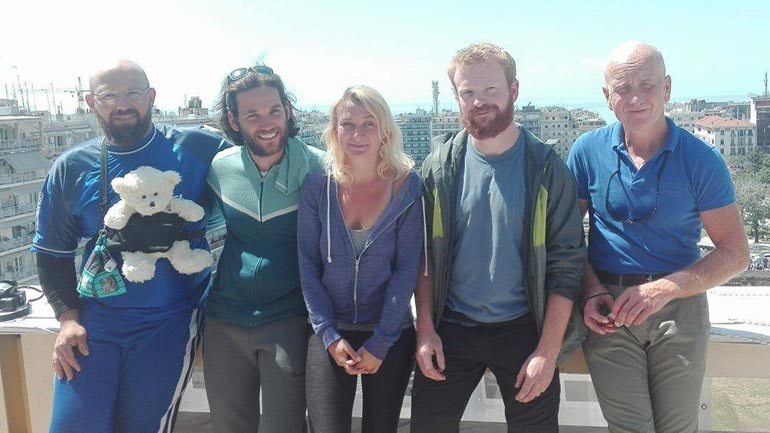 Βαδίζουν για την ειρήνη από τη Γερμανία στο Χαλέπι