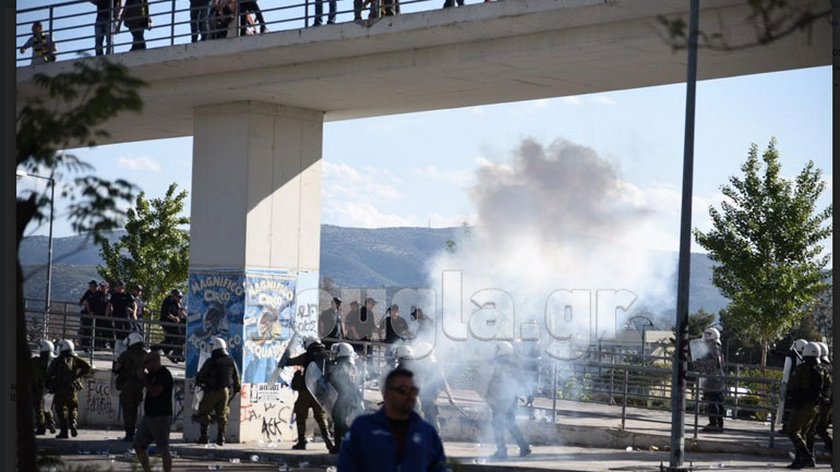 Εικόνες ντροπής στο Πανθεσσαλικό