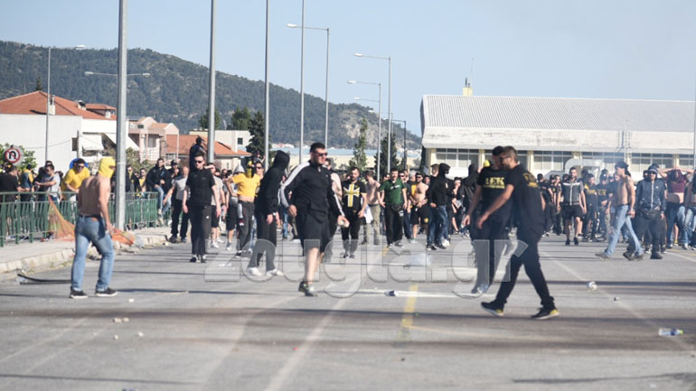 Οι οπαδοί της ΑΕΚ