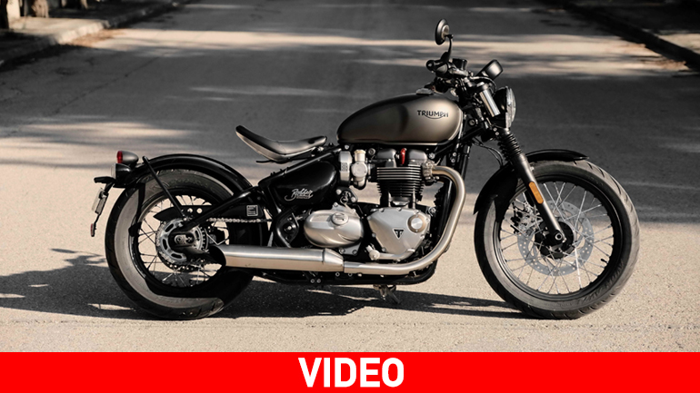 Triumph Bonneville Bobber: Χωρίς συνεπιβάτη είναι καλύτερα!
