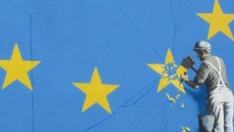 Το γκράφιτι του Bansky για το Brexit