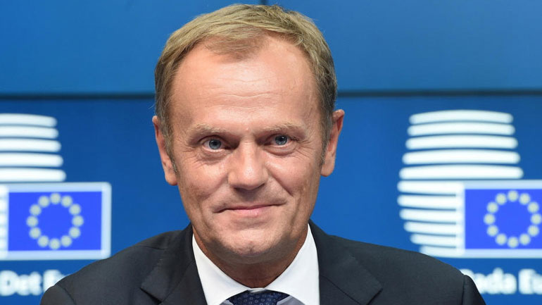 Συγχαρητήριο τηλεγράφημα στον Εμ. Μακρόν απέστειλε ο Ντ. Τουσκ