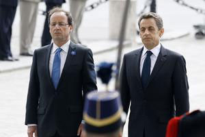 2012: Φρανσουά Ολάντ- Νικολά Σαρκοζί