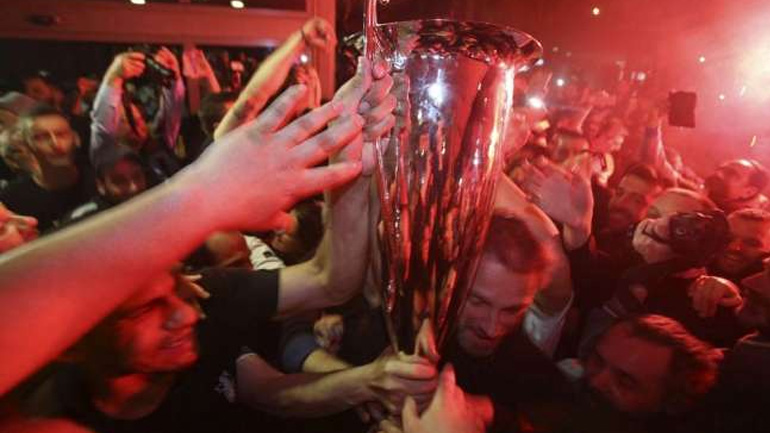 Βόλεϊ: Η φιέστα των πρωταθλητών του ΠΑΟΚ στο «Παλατάκι»