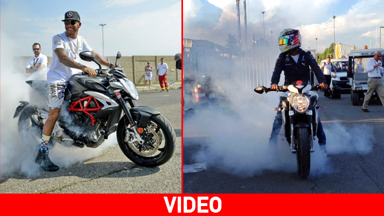 Δείτε πώς… ξεδίνει ο Lewis Hamilton