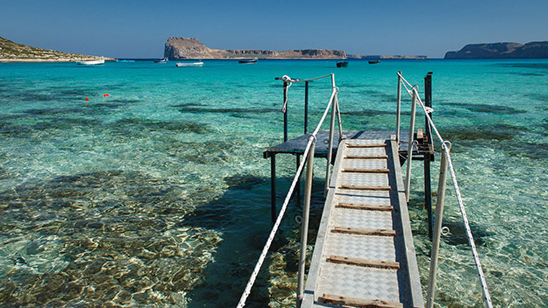 Λιμνοθάλασσα Μπάλος, Κρήτη