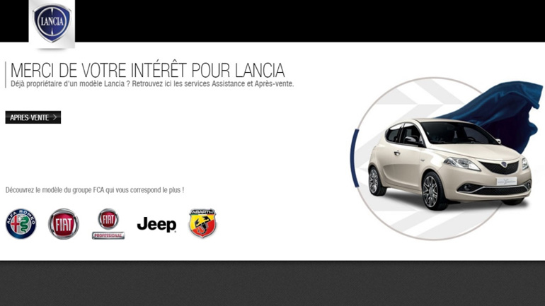 Τέλος η Lancia από την Ευρώπη – Παραμένει μόνο στην Ιταλία Τέλος η Lancia από την Ευρώπη – Παραμένει μόνο στην Ιταλία