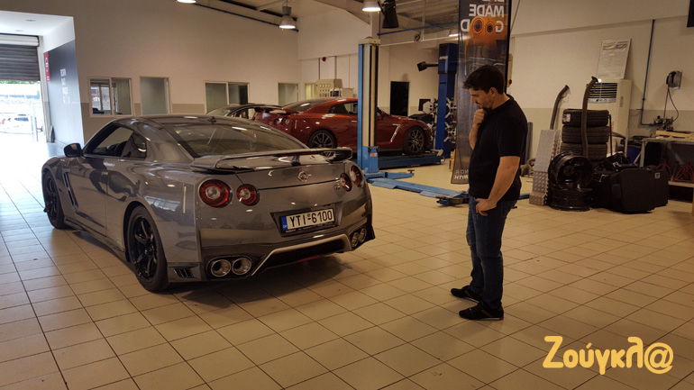 Είναι ικανός ο οδηγός αγώνων Γιώργος Κεχαγιάς να... σκέφτεται πως θα ήταν να τρέχει σε αγώνες με GT-R!!!