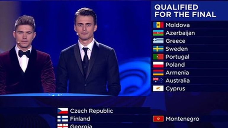 Eurovision 2017: Αυτές είναι οι 10 χώρες του α’ ημιτελικού που πέρασαν στον τελικό!