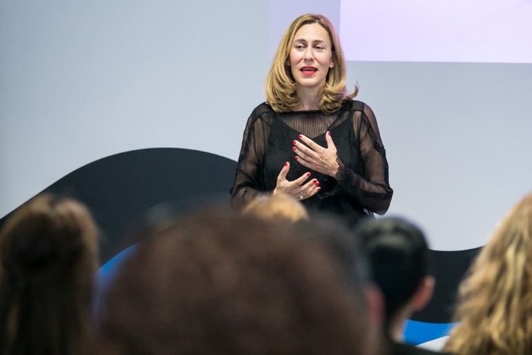 Η εισηγήτρια Δρ Νάνσυ Μαλλέρου