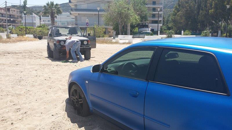 Τελικά η λύση βρέθηκε, το Audi έφυγε, αλλά οι αναμνήσεις θα μείνουν!