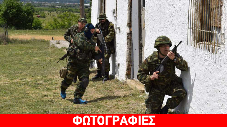 Εκπαίδευση εθνοφυλάκων του Δ΄ Σώματος Στρατού