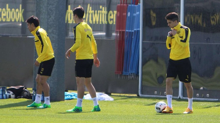 Ντόρτμουντ: Προπονήθηκε ο Μπάρτρα