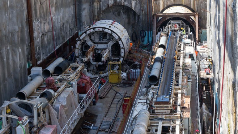 Θεσσαλονίκη: Τη Δευτέρα «πιάνει δουλειά» ο μετροπόντικας στη γραμμή επέκτασης της Καλαμαριάς