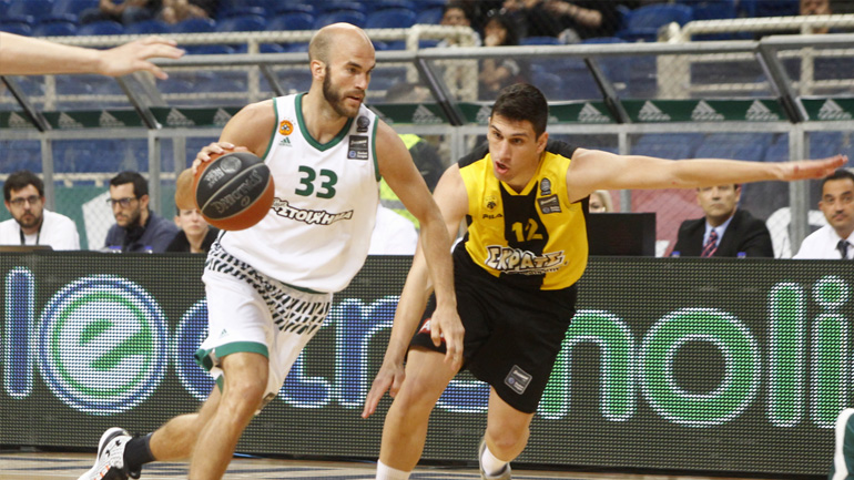 Πρώτη νίκη ο Παναθηναϊκός, 80-70 την ΑΕΚ