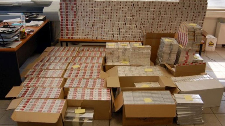 Πάτρα: Εντοπίστηκαν μεγάλες ποσότητες λαθραίων τσιγάρων και καπνού