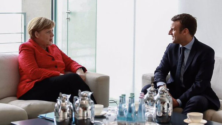 Τετ α τετ Μέρκελ-Μακρόν τη Δευτέρα στο Βερολίνο