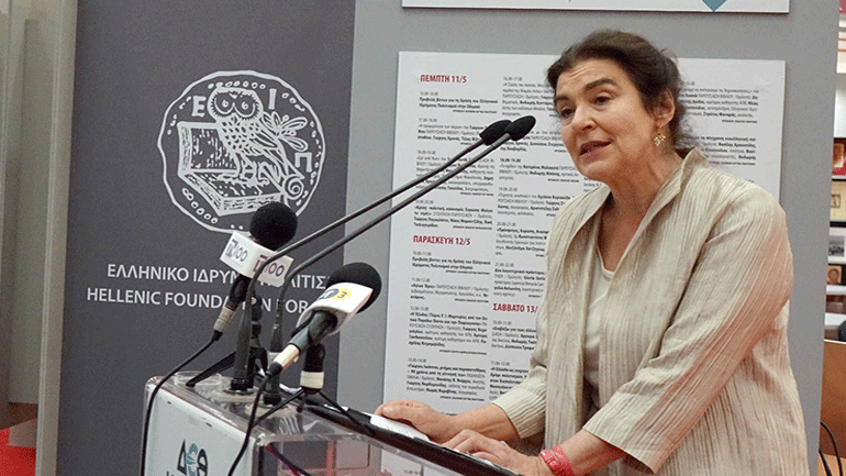 Η Λυδία Κονιόρδου εγκαινίασε την 14η ΔΕΒΘ με σημαντικές εξαγγελίες για την πολιτική του βιβλίου