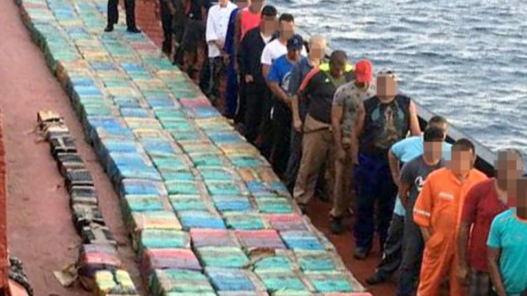 Ισημερινός: Κατάσχεση πέντε τόνων κοκαΐνης και 20 συλλήψεις