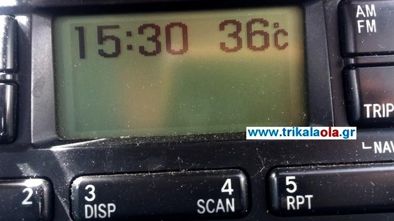 Πρόωρο καλοκαίρι με μίνι καύσωνα στα Τρίκαλα!