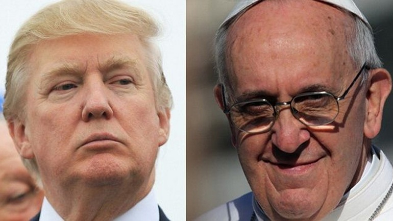 Ο πάπας Φραγκίσκος δήλωσε ότι δεν θα τον κρίνει τον Τραμπ, πριν ακούσει τις απόψεις του