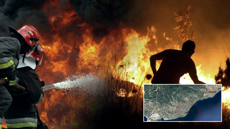 Ένας νεκρός στην πυρκαγιά των Αγ. Θεοδώρων