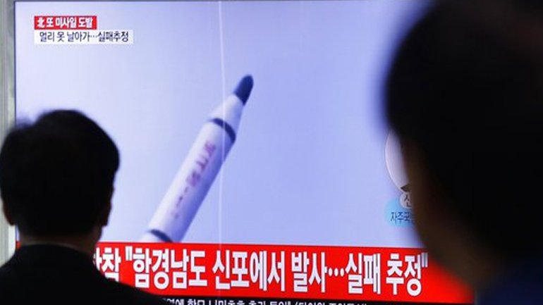 O στρατός των ΗΠΑ και της Νότιας Κορέας επιβεβαίωσε την εκτόξευση πυραύλου από τη Βόρεια Κορέα