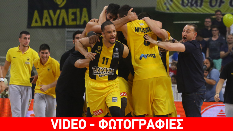 Ισοφάρισε η ΑΕΚ, 71-70 τον Παναθηναϊκό