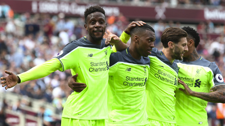 Τρίτη η Λίβερπουλ, 4-0 τη Γουέστ Χαμ