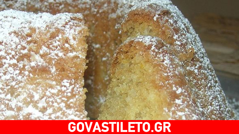 Κέικ με γεύση καρύδα