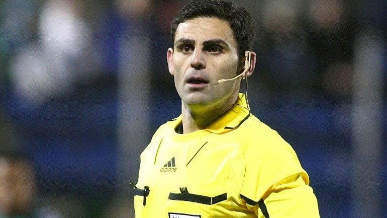 Ο Κομίνης στο Παναθηναϊκός-ΠΑΟΚ