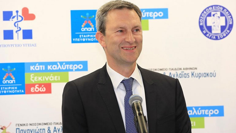 Ο Διευθύνων Σύμβουλος ΟΠΑΠ κ. Ντάμιαν Κόουπ