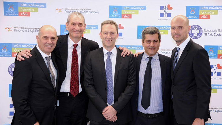  Η Διοικητική Ομάδα ΟΠΑΠ: (από αριστερά) Αντιπρόεδρος ΟΠΑΠ κ. Σπύρος Φωκάς, Εκτελεστικός Πρόεδρος ΟΠΑΠ κ. Καμίλ Ζίγκλερ, Διευθύνων Σύμβουλος ΟΠΑΠ κ. Ντάμιαν Κόουπ, Επικεφαλής Εταιρικών Υποθέσεων ΟΠΑΠ κ. Οδυσσέας Χριστοφόρου, Chief Customer Officer ΟΠΑΠ κ. Πετρ Ματεγιόφσκι