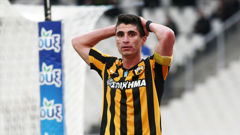 ΑΕΚ: Αμφίβολος για τον Πανιώνιο ο Μάνταλος