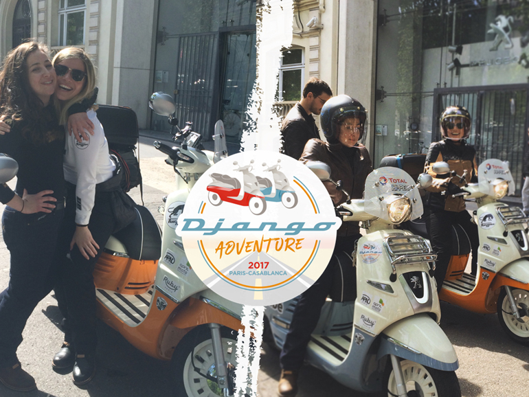 Lisa Aleksenko κα Clemence Couten ετοιμάζονται για το μεγάλο ταξίδι...