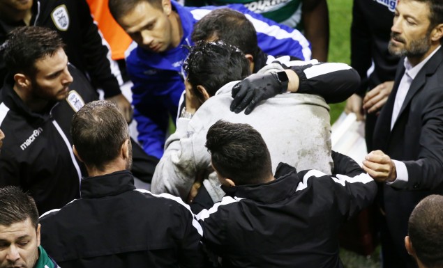 Ο Βλάνταν Ίβιτς σφαδάζει από τους πόνους 