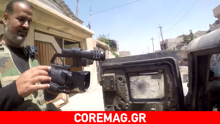 Ελεύθερος σκοπευτής πετυχαίνει την GoPro ενός cameraman