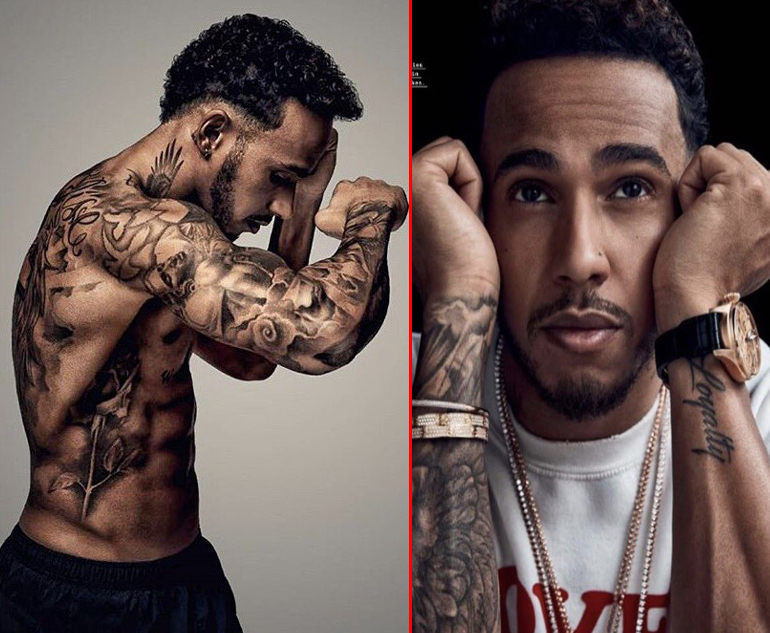 Το σώμα του Βρετανού πιλότου είναι γεμάτο τατουάζ...