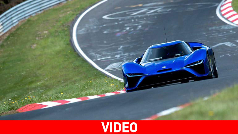 O εκπληκτικός γύρος του κινεζικού ηλεκτρικού supercar στην «Πράσινη Κόλαση»