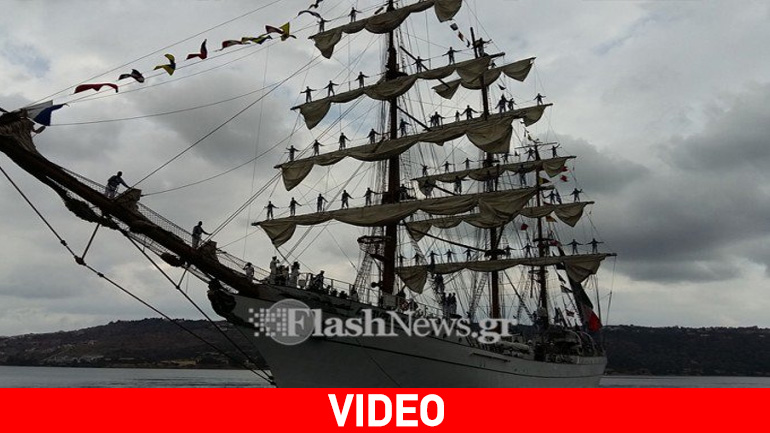 Το μεξικανικό ιστιοφόρο ARM CUAUHTEMOC στα Χανιά