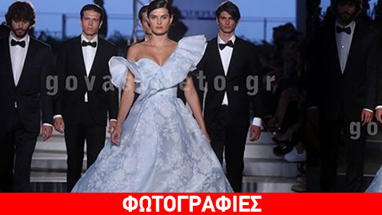 Παρέλαση επωνύμων στο λαμπερό fashion show της Celia Kritharioti για καλό σκοπό